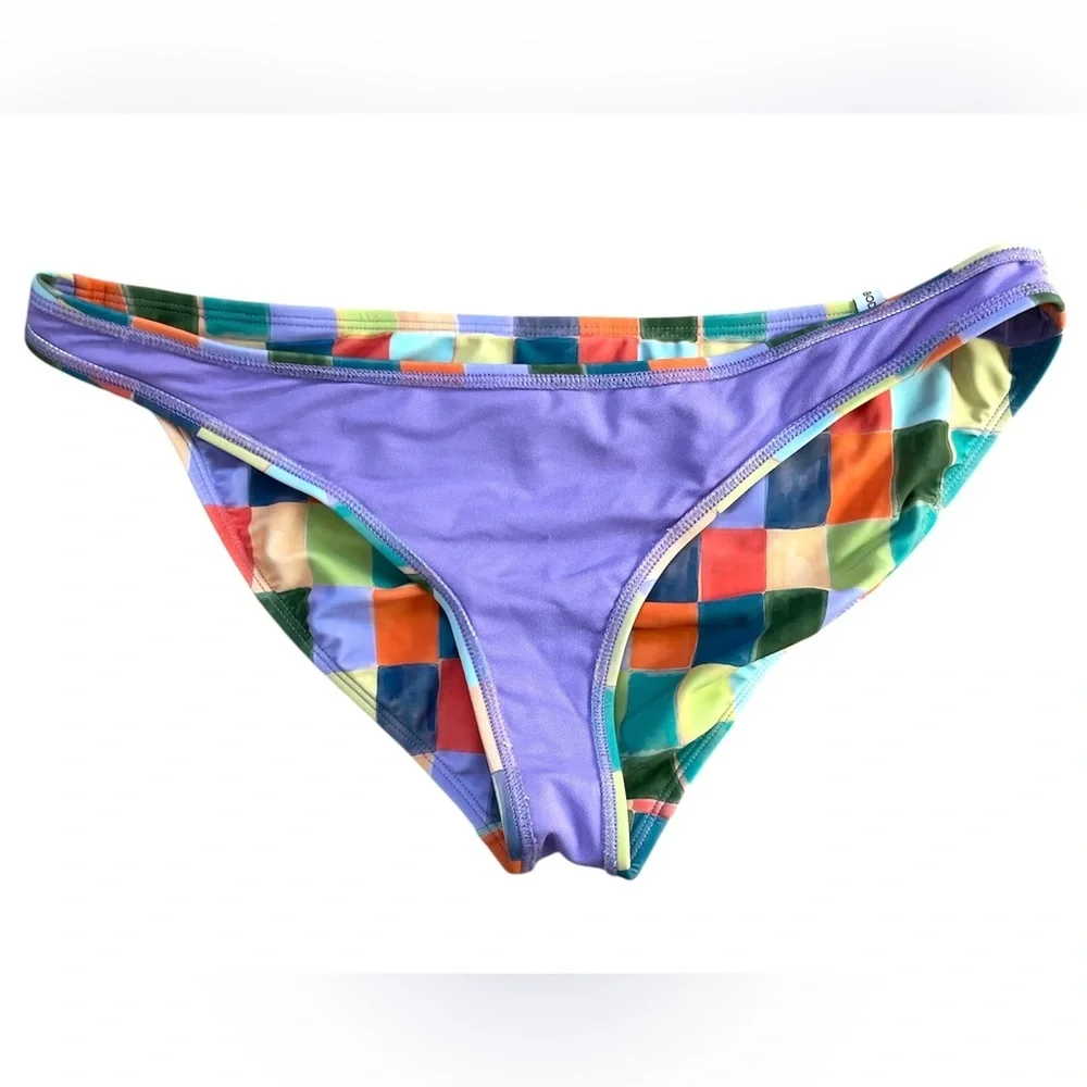 Body Glove Rosalia Aloha Vibes Low Rise Bikini Bottom Swimsuit Size L NWT